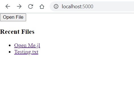 Working with the Local Filesystem in Google Chrome